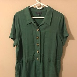 ModCloth Jumpsuit with pockets and belt Size 2X
